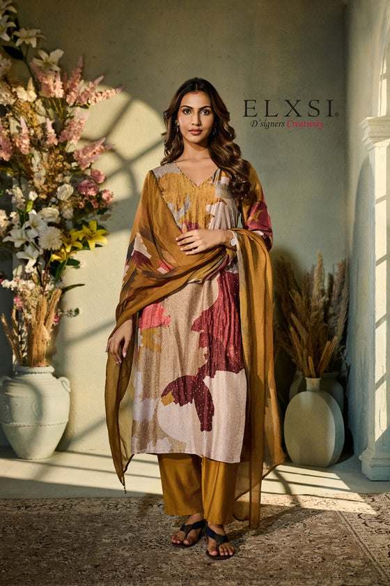 Dupatta Set - Yellow