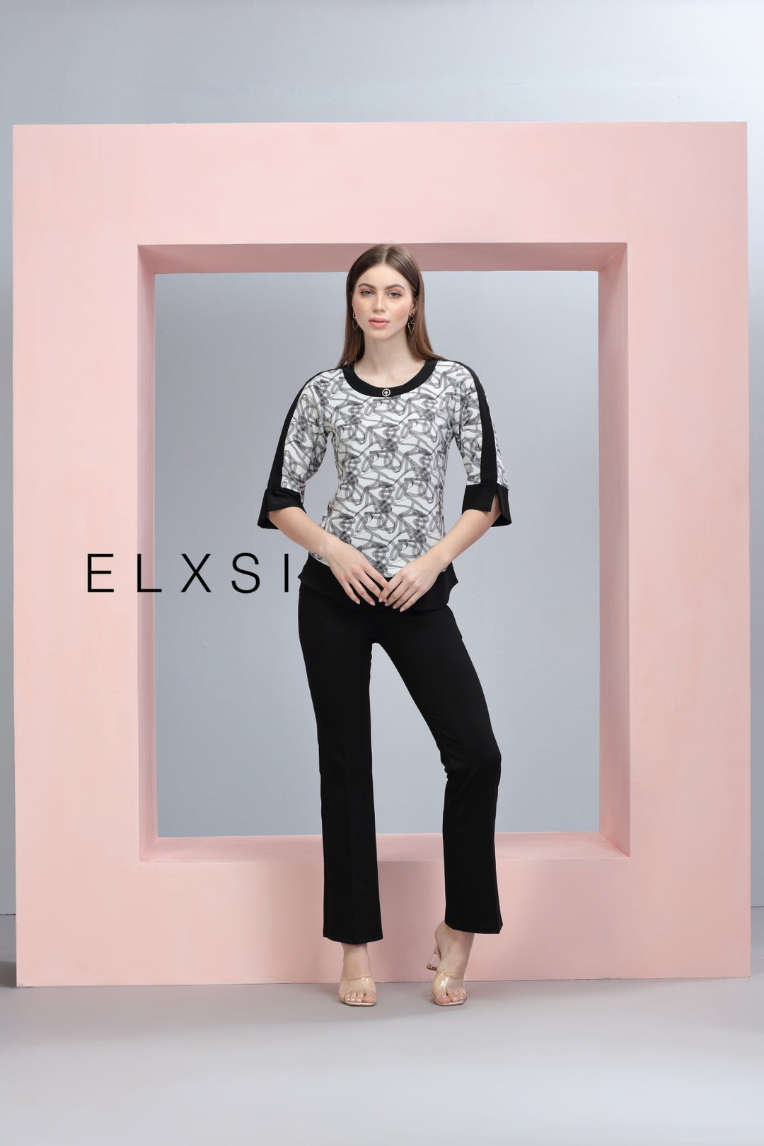 Women's Top | White | Casual wear | Office Wear | Party Wear | Elxsi