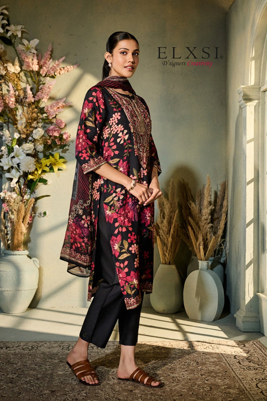 Dupatta Set - Black