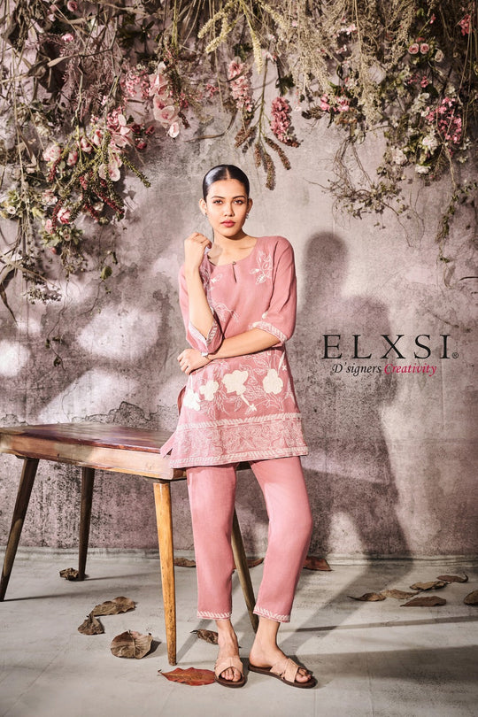 elxsi Linen Onion Co Ord Set