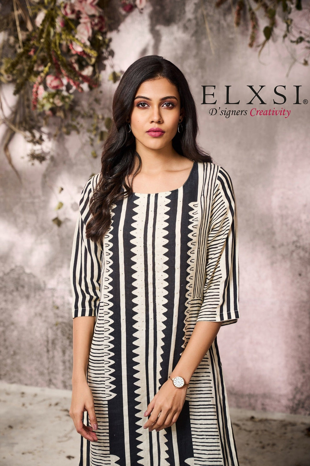Linen Black Kurta Set elxsi