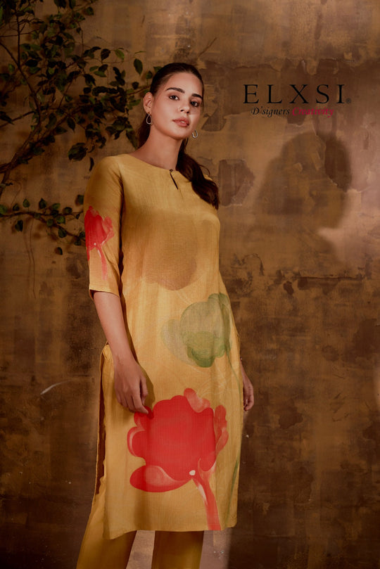 Kurta Set - Yellow