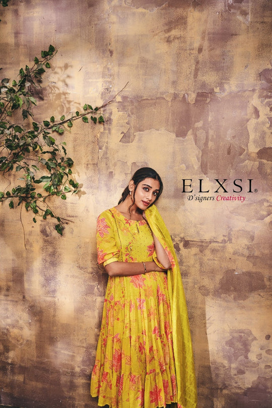 Dupatta Set - Yellow