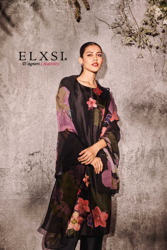 Dupatta Set - Black