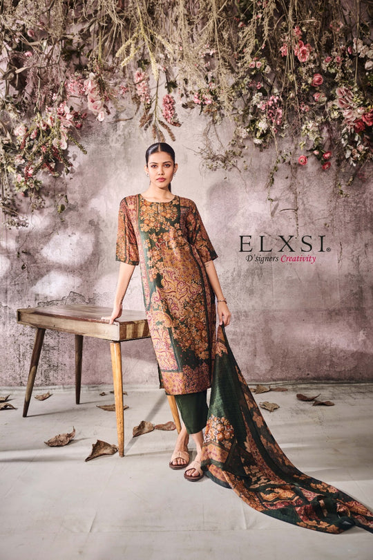 Designed for Navratri, Diwali, Karva Chauth pujas and wedding functions Special women's Premium Maroon Dupatta Set Elxsi