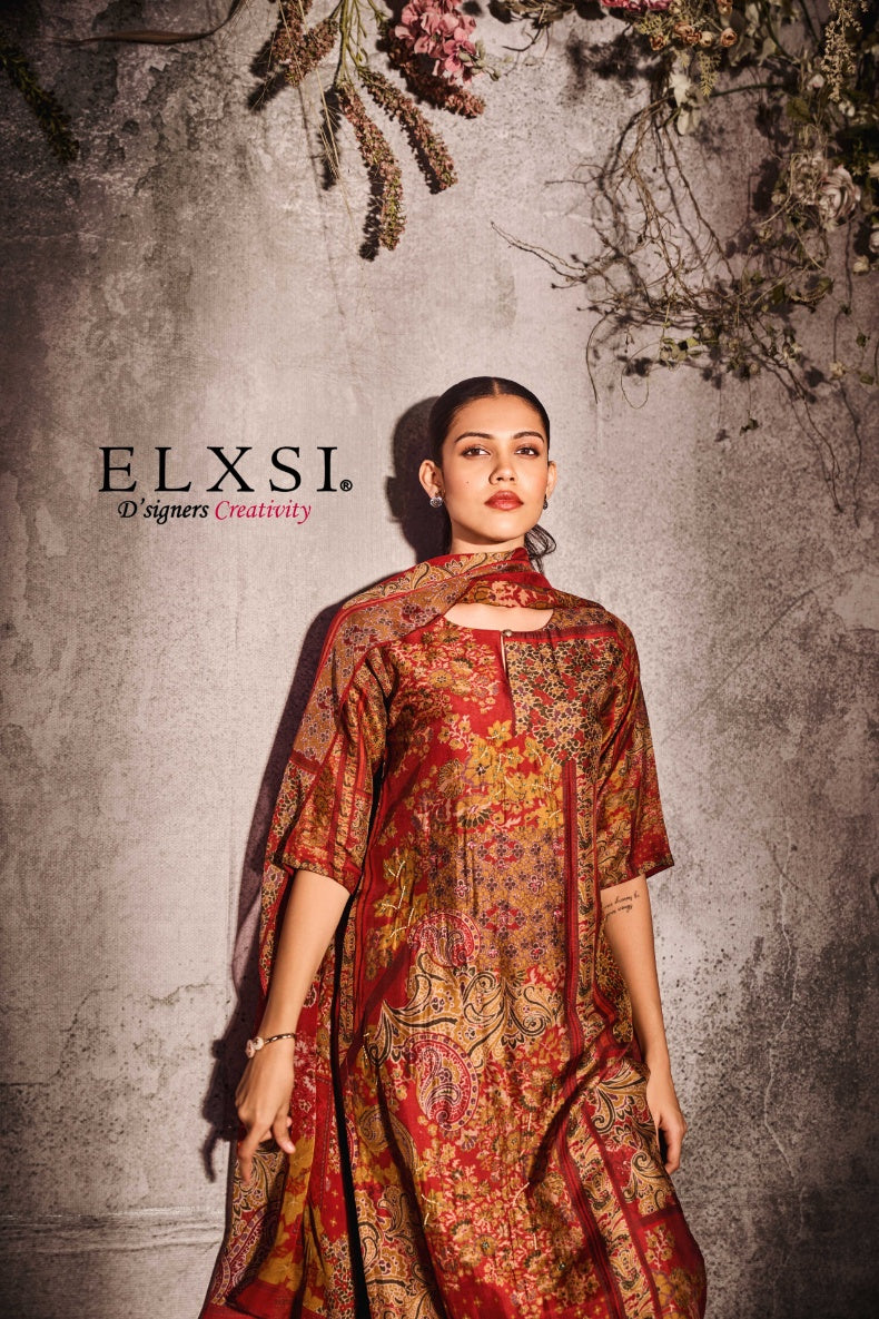 Dupatta Set - Red