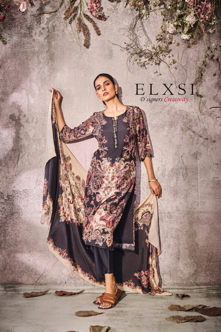 Dupatta Set - Black