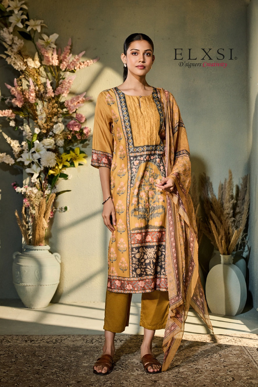 Best seller women's Yellow Dupatta Set