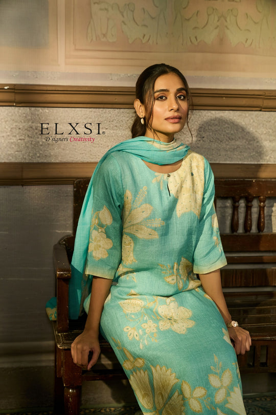 Dupatta Set - Green