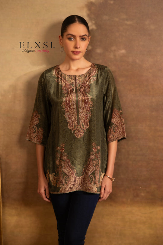 Best seller women's Green Short Kurta