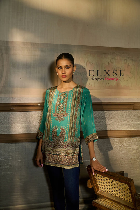 Best seller women's Green Short Kurta