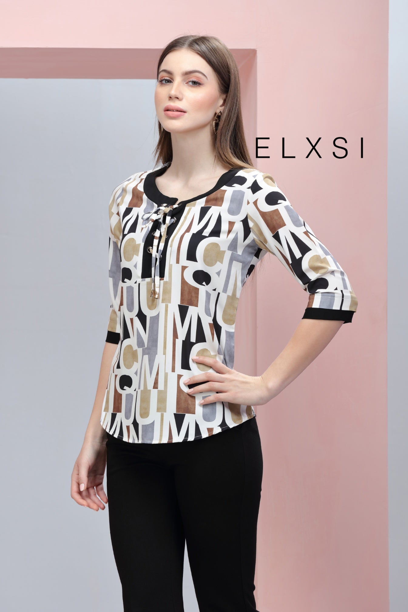 Women's Top | Mustard | Casual wear | Office Wear | Party Wear | Elxsi 