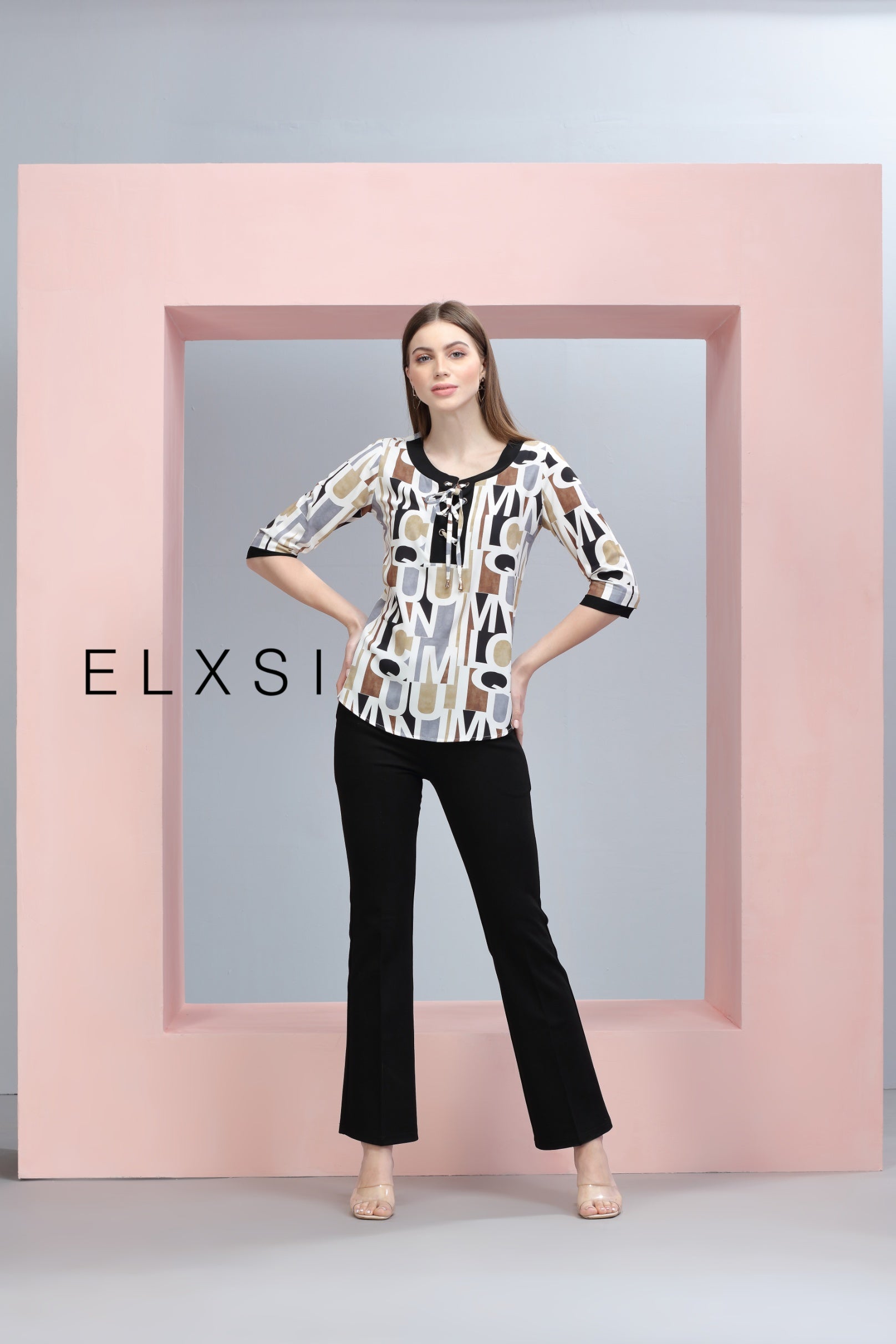 Women's Top | Mustard | Casual wear | Office Wear | Party Wear | Elxsi 