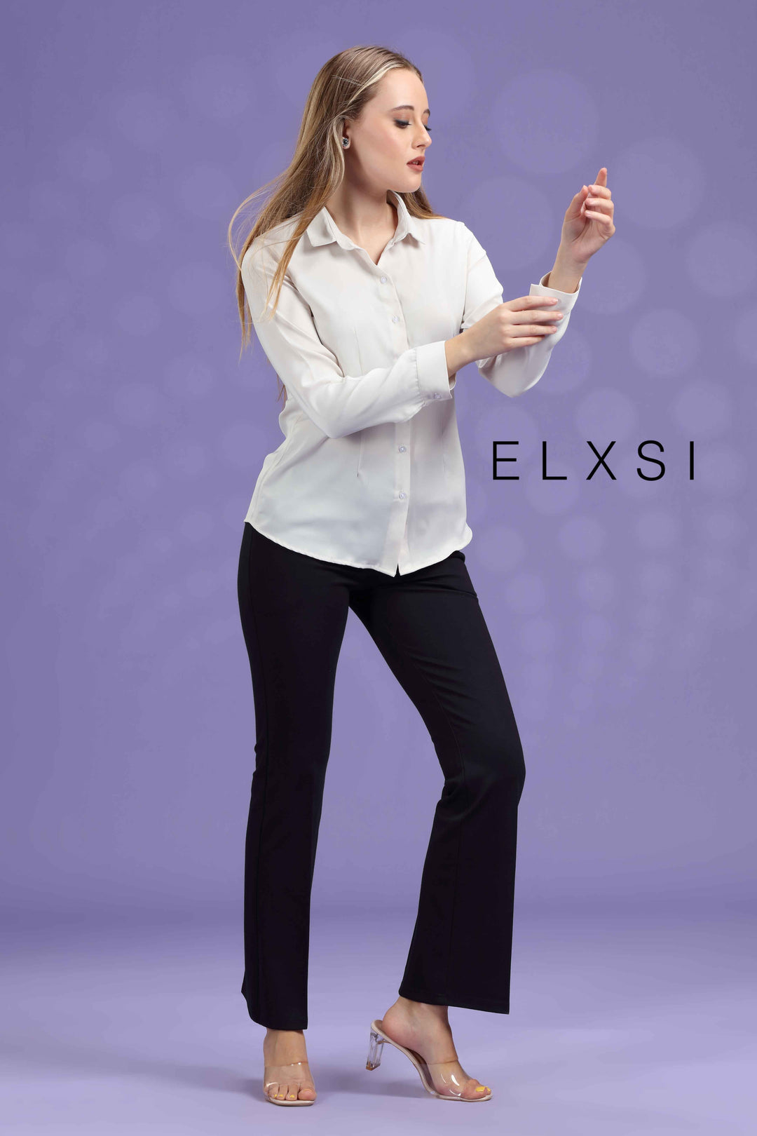 Women's Solid Office wear Phone  Shirt