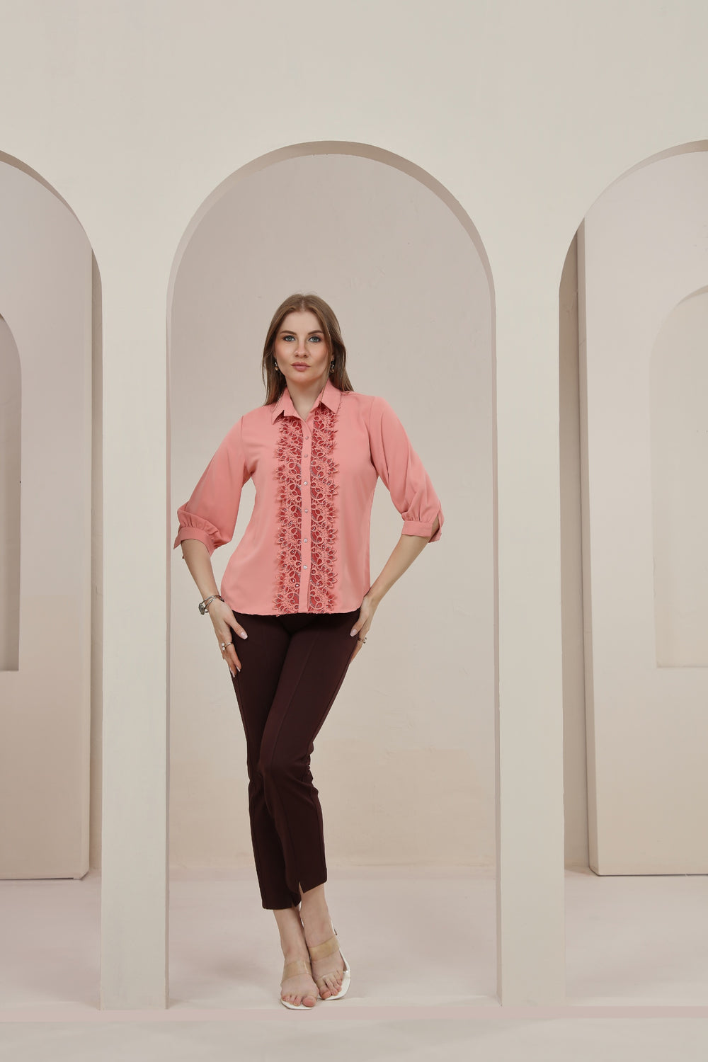 SHIRT - Peach