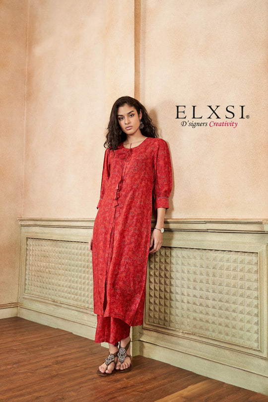 Best Red Co Ord Set