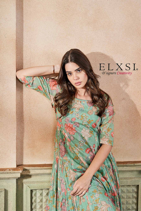 Best Green Dupatta set