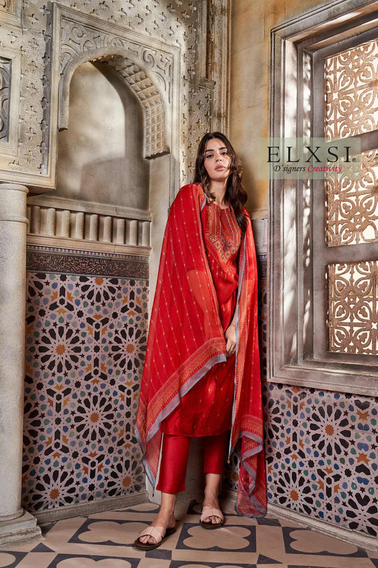 Best Red Dupatta set